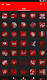 screenshot of Red Icon Pack