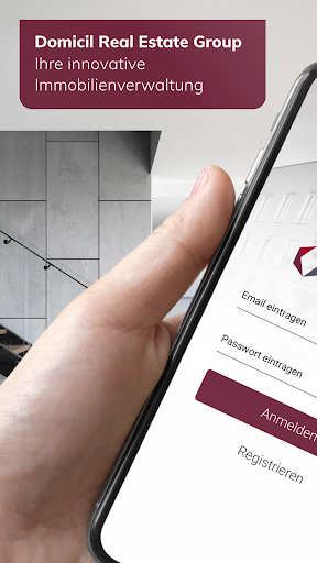Android application Domicil at home screenshort