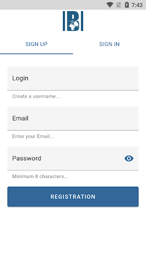 Android application IBI Learning screenshort