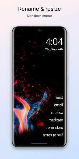Olauncher. Minimal AF Launcher Screen 3