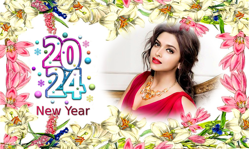 Android application New year photo frame 2024 screenshort