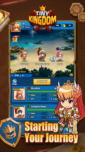 Android application Tiny Kingdom screenshort