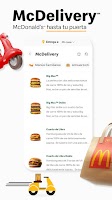 screenshot of McDonald's Guatemala
