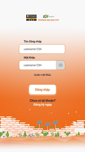 Android application MY FPT UNI screenshort