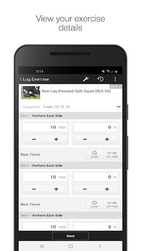 Spade Athletics Screen 3