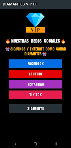 DIAMANTES VIP FF Screen 2