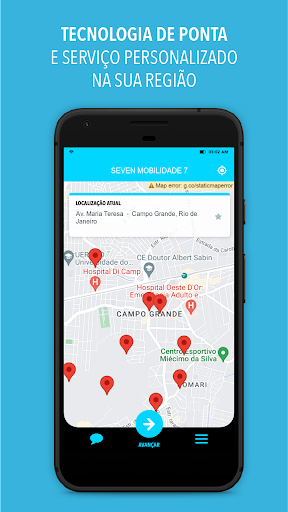 Android application 7Seven-passageiro screenshort