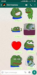 Pepe Stickers for WA (Animated) - Pepe the Frog