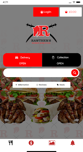 Android application Rawthers Falkirk screenshort