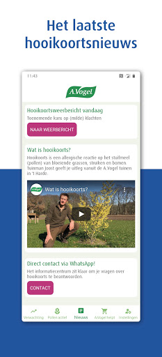 Hooikoorts & pollen App