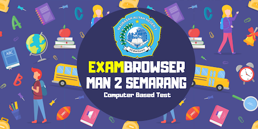Android application Exambrowser MAN 2 Semarang screenshort