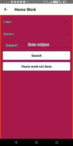 Android application National Public Higher Seconda screenshort