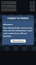 Knight vs Pawns