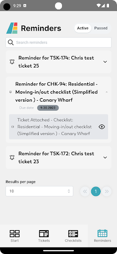 Tasklane Screen 3