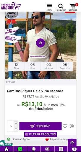 Roupas no Atacado direto da fá