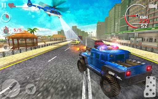 Police Highway Chase Racing Games - Free Car Games apkpoly screenshots 3