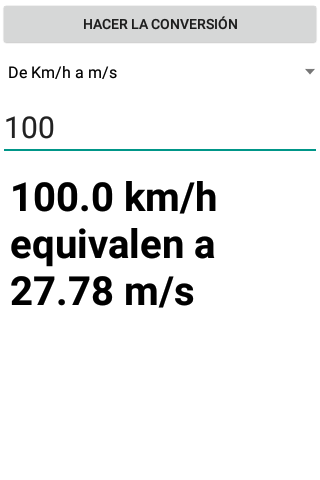Kilometers per hour km-h to