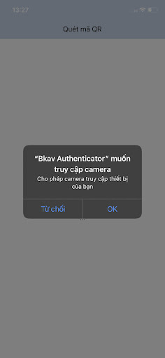 Bkav Authenticator Screen 3