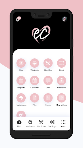 Android application The EC Method screenshort