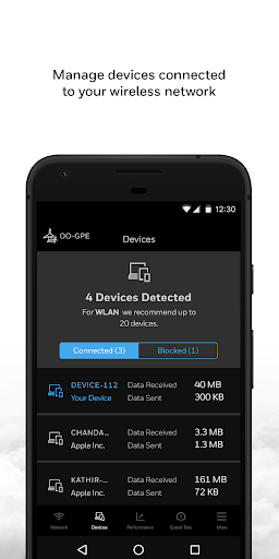 FalconConnect Manager Screen 2