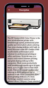 HP DeskJet 6940 Printer Guide