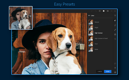 Adobe Lightroom: Photo Editor Screenshot