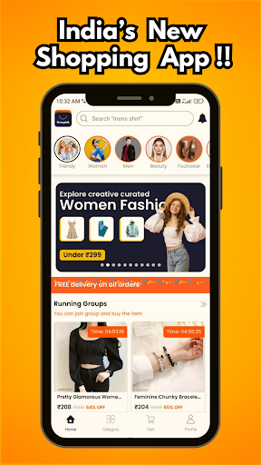 Groupick: Group Shopping App Screen 2