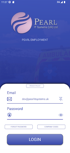 Android application Pearl Employment screenshort