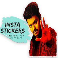 Thalapathy Vijay Stickers for  WhatsApp