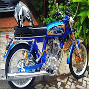 modified 100 cb motorbike design