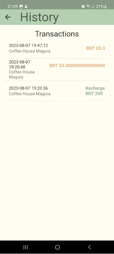 Coffee House Magura Card