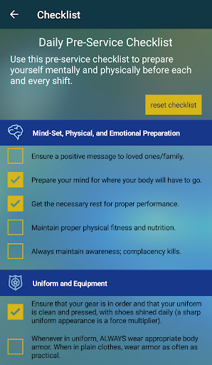 VALOR Officer Safety Screen 2