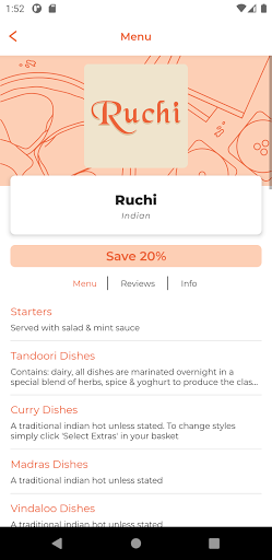 Ruchi WS3 Screen 2
