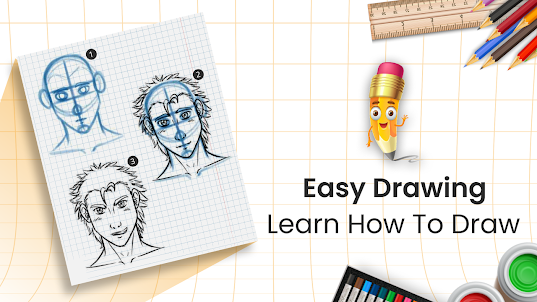 Learn to Draw Sketch Stepwise