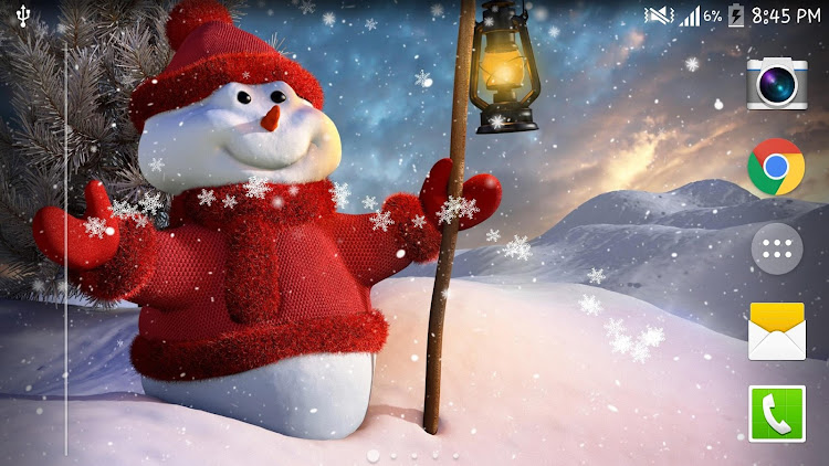Christmas Snow Live Wallpaper - 1.2.1 - (Android)