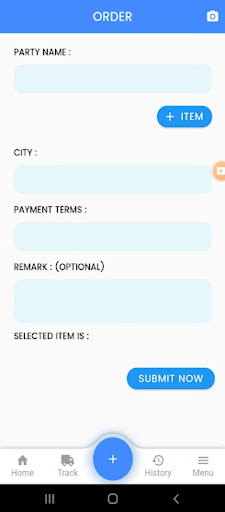 GTPL Order Screen 2