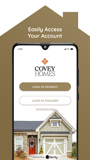 Android application Covey Homes screenshort