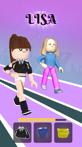Catwalk Battle Fashion Dressup Screen 2