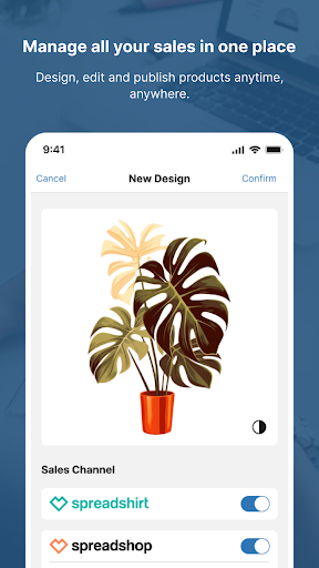 SpreadApp Screen 2