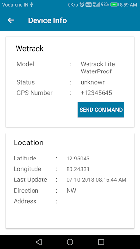 GPS Tracker using Traccar