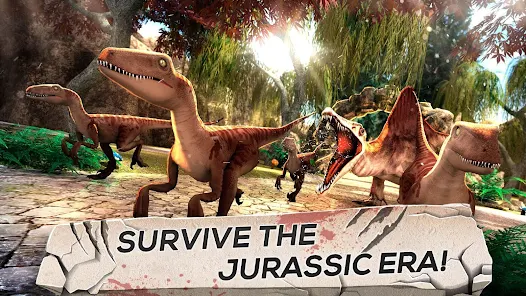 Jurassic Dinosaur Online Sim by AppForge Inc.