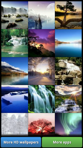 Android application Nature Scenery HD Wallpapers screenshort