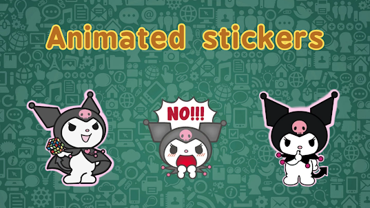 Kuromi stickers