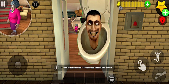 toilet monster : Hide n seek