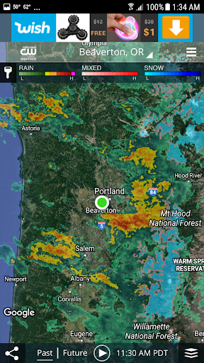 Portlands CW32 Weather Screen 3