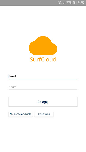 Android application SurfCloud screenshort