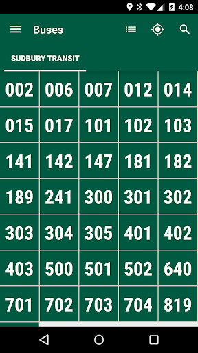 Greater Sudbury Transit Bus -… Screen 3