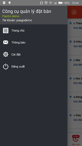 MB PasGo - Quản lý đặt chỗ Pas Screen 2