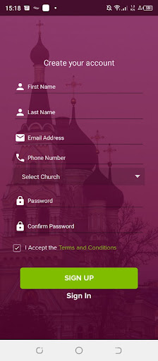 Android application Worship360 screenshort