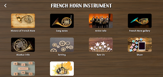 French Horn Instrument